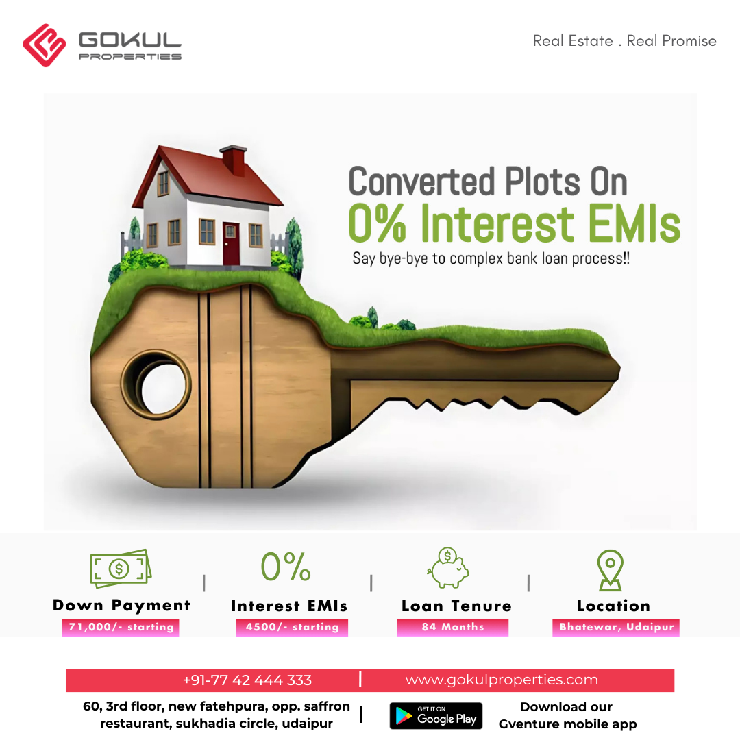 The Advantages of 0% Interest EMIs for Real Estate Investments In Udaipur
