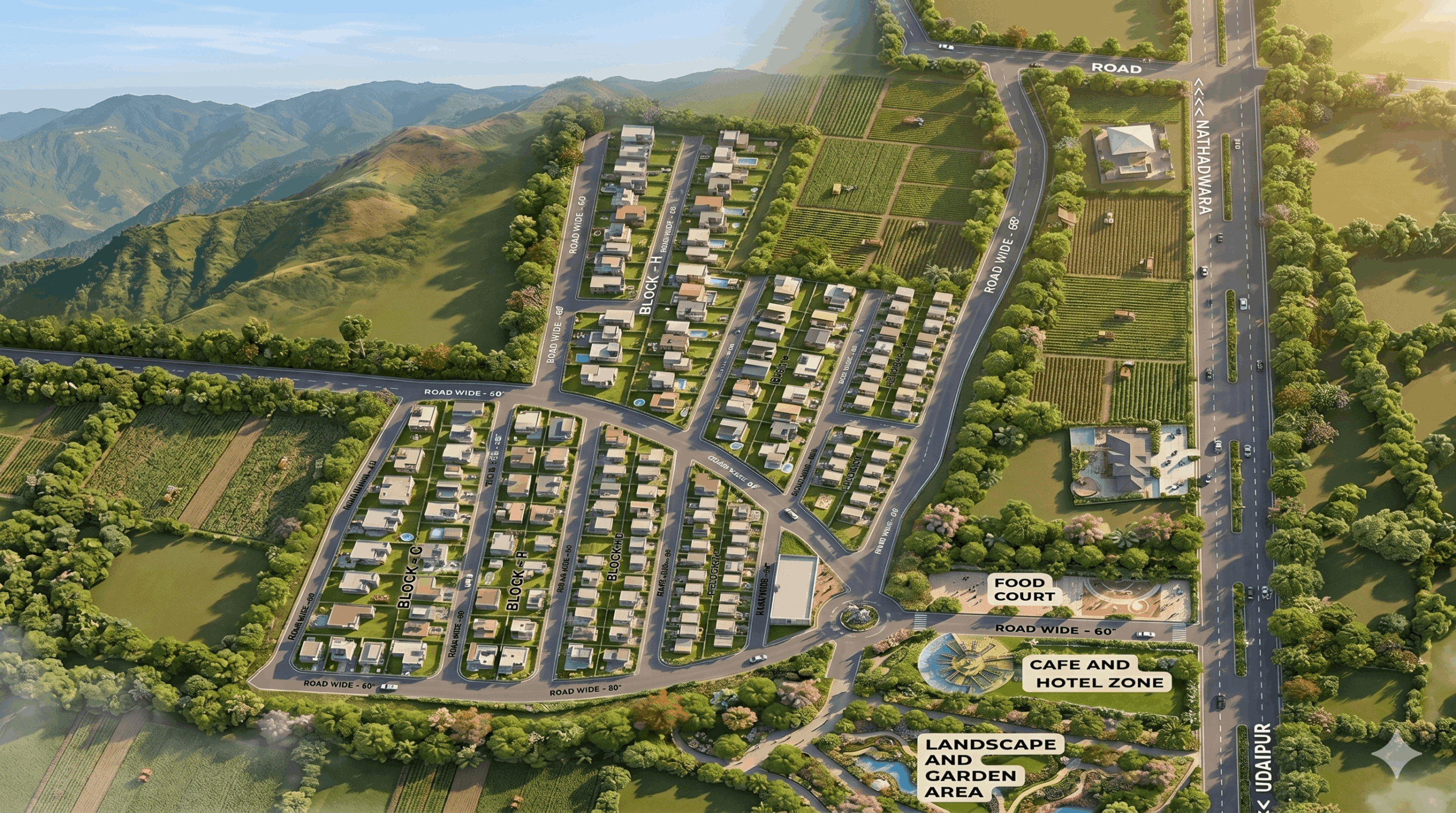 Necklace Valley Layout Master Plan